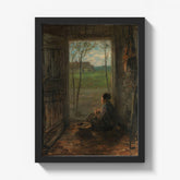 A Laren Scene by Jozef Israëls - thumbnail_1_bf_66fdc5c38213847b6f357af8